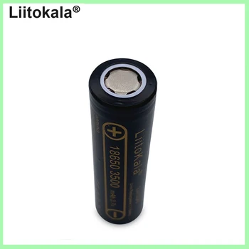 Augstas kvalitātes 2GAB Liitokala Lii-35A 3,7 v 18650 akumulatoru 3500mah uzlādējamās baterijas, bateriju,lāzera rādāmkociņš,Walkie talkie