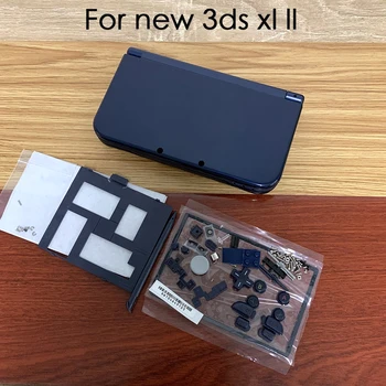 Četras Krāsas Nomaiņa Nintend Jauno 3DS LL Spēļu Konsole Vāks Jauno 3DS XL Korpusa Apvalks Gadījumā Pilns Komplekts, Pogas, Aksesuāri