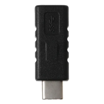C tipa Vīrietis, Lai Mini USB Sieviešu Pārveidotāja Adapteris Samsung S8 Note8 Xiaomi5 6