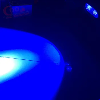 Augstas Kvalitātes Zilā Pacēlāju LED gaismas Noliktavā Drošības Brīdinājuma Lampas Vietas offroad 12v