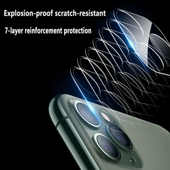 2GAB Kameras aizsargstikls Filmu iPhone 13 12 mimi 12Pro Max 11 Pro Max Rūdīts Stikls Pilnu Vāciņu, Objektīva Aizsargs