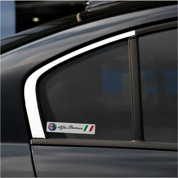 Auto Dekorēšanas Uzlīmes 3D Logo Alumīnija Emblēmas Nozīmīti Decal Uz Land Rover Freelander 2 L2 LF Discovery 3 4 L319 L462 Diapazons