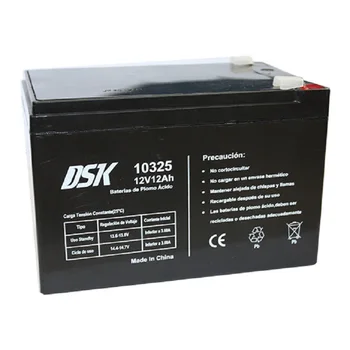 DSK 10325 12V 12Ah svina skābes akumulators elektriskie motorolleri, rotaļu automašīnas, medicīnas iekārta, signalizācija, UPS, UPS