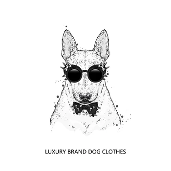 Suņu Modes Džemperis Kvalitātes Auduma Luksusa Dizaineru Stilu, Siltumu, Mazie Un Vidējie Kucēns Apģērbu Teddy Franču Buldogs Jūra Pet L0027