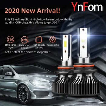 YNFOM LED priekšējie lukturi komplekts Toyota Gaia M10 1998-2004 tuvās gaismas,Augstas gaismas,miglas lukturi,auto piederumi,auto lukturu spuldzes