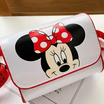 Disney Mickey mouse Meitenes messenger bag jaunu modes somiņa bērniem, pleca soma, zēns un meitene Minnie monētas soma
