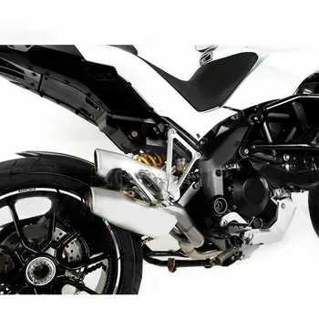 Motociklu Par Ducati Multistrada 1200 / S 2010 2011 2012 - Multistrada 1200 Aizbēgt Decat Cauruļu Izplūdes Katalizatora Dzēst Caurules