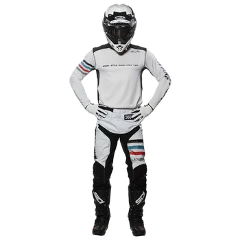 JAUNU 2021 black Motokrosa Džersija Bikses MX Rīku Kopumu Combo mtb Dirt Bike Off Road FLEX GAISA motociklu apģērbu sacīkšu tērps
