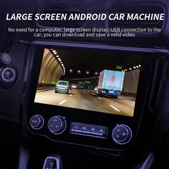 1080P HD Auto Video Kamera Nakts Redzamības Dash Cam Video Ierakstītāju Android USB 170° Platleņķa Auto Dashcam Slēptās Auto DVR Reģistrs
