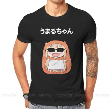 Gudrs Badass Grafiskais T Himouto Umaru Chan Anime Drukāšanas Topi Gadījuma T Krekls Vīriešiem Ar Īsām Piedurknēm Dāvanu Drēbes