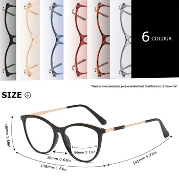 AOFLY Cat Eye Zilā Gaisma Pretbloķēšanas Brilles Sievietēm Ir 2021. Elastīgu Optisko Briļļu Rāmis Dāmas Vintage Datoru Briļļu UV400