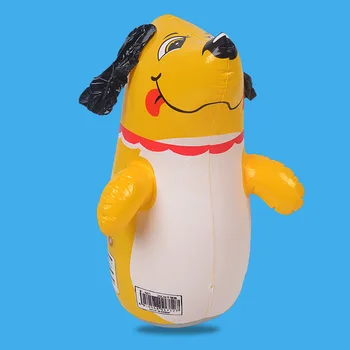 Children 's Toy Nelielu Dāvanu, Vairumtirdzniecības Karstā Pārdošanas 35cm Sandbag Varde, Tīģeris, Trusis Suns Piepūšamās Karikatūra Dzīvnieku Akrobāts Balonu
