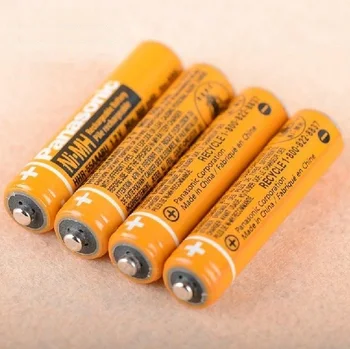 8PCS/daudz Oriģinālu Jaunu AAA Uzlādējamās baterijas 1,2 V 550mAh Ni-MH HHR-55AAABU Bezvadu Telefonu akumulators