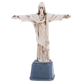 Sveķu Krāsotas Jēzus Attēls Modelis Tautu Sveķu Skatuves Skaitli, Diorāma Wargame Piederumi