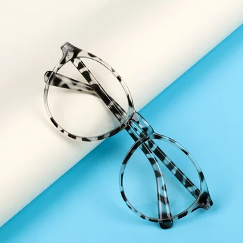 1Pc Tuvredzība Brilles Apaļā Rāmja Anti Zilā Gaisma Brilles Sievietēm, Vīriešiem, UV Aizsardzība Spēļu Brilles, Optisko Briļļu -1.0~-4.0