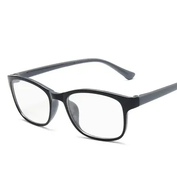Klasiskā Optiskā Anti-Zila Gaisma Brilles Datoru Tuvredzība Brilles Rāmis Sievietēm, Vīriešiem Kvadrātmetru Caurspīdīga Briļļu Brilles