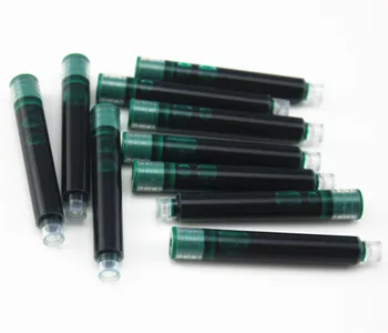 10 Gab./Daudz Vienreizējās lietošanas Krāsu Tintes Pildspalvu Tintes Kasetņu Uzpildes, Universālā dizaina pildspalva piepildīt kalibra 3.4 MM