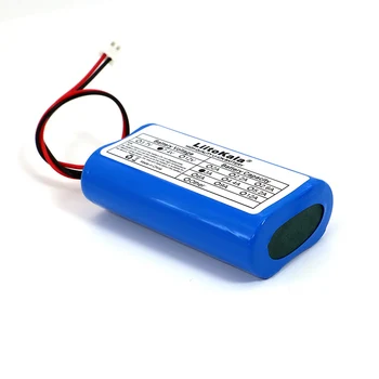 Liitokala 7.4 V 18650 Litija Baterija 2S 2.6 ah 3ah Zvejas LED Gaismas, Bluetooth Skaļruni 8.4 V Avārijas DIY Baterijas Ar PCB