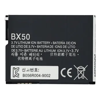 10pcs Oriģināls Augstas Kvalitātes BX50 Baterija MOTOROLA RAZR2 V9, RAZR2 V9m Q9 Q9m Q9h Akumulators