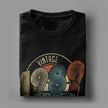 Jaunums Vintage 1989 Visas Oriģinālās rezerves Daļas, Dzimšanas diena Dāvanas, T-Krekls Vīriešiem O Kakla Kokvilnas T Krekls ar Īsām Piedurknēm Tees Dāvanu Ideju Drēbes