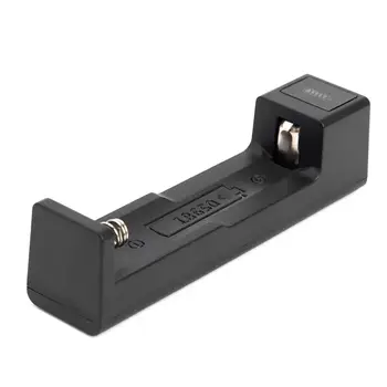 USB 1 Slots 18650 Akumulatoru, Ātrās Uzlādes Lādētājs Portatīvajiem Usb Lādējamu Litija Bateriju Lādētāju Docking Stacijas