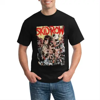 Reti Skid Row 92 Skidrow Jauns Melnais 234Xl P037 Anime Vīriešu T krekls Lielgabarīta T-kreklu, Ātri Testa Cov Mans Konts