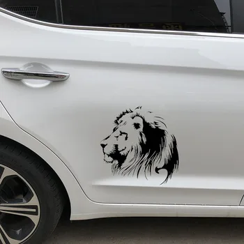 Radošuma Uzlīmes Meditācija Lauva Modelēšana Uzlīmes PVC Automašīnu, Motociklu Sauļošanās Ūdensizturīgs Individualizācijas Cars Uzlīmes